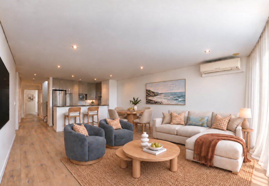 S401SP, Southport apartment after transformation